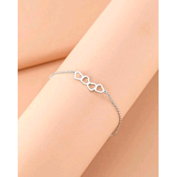 Pulsera corazones