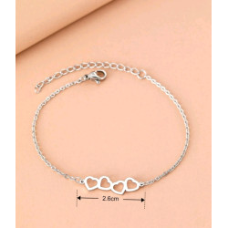 Pulsera corazones