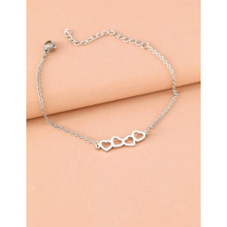 Pulsera corazones