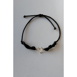 Pulsera cuerda corazón