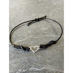 Pulsera cuerda corazón