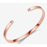 Brazalete de acero inoxidable