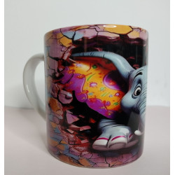 Taza efecto 3D